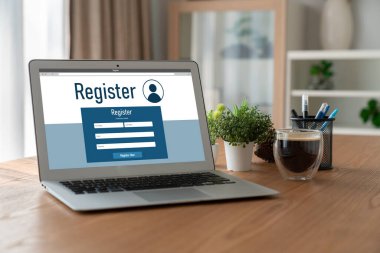 İnternet sitesinde mod form doldurmak için çevrimiçi kayıt formu