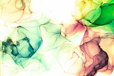 Soyut arkaplan için özgün tablodaki mermer mürekkep soyut sanat. Boyama, ombre alkol mürekkebinin pürüzsüz mermer arkaplan desenini yaratmak için yüksek kaliteli kağıt dokusuna boyanmış. .