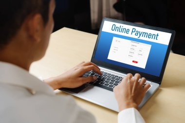 İnternet üzerinden modem para transferi için çevrimiçi ödeme platformu