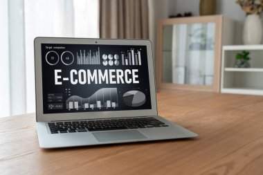 E-ticaret veri yazılımı çevrimiçi perakende şirketine satış analizi için mod gösterge tablosu sağlar