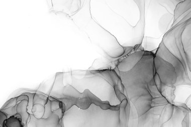 Soyut arkaplan için özgün tablodaki mermer mürekkep soyut sanat. Boyama, ombre alkol mürekkebinin pürüzsüz mermer arkaplan desenini yaratmak için yüksek kaliteli kağıt dokusuna boyanmış. .