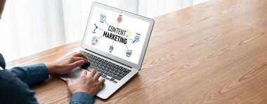 Mod çevrimiçi iş ve e-ticaret pazarlama stratejisi için içerik pazarlaması