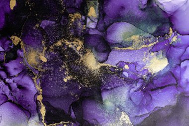 Soyut arkaplan için özgün tablodaki mermer mürekkep soyut sanat. Boyama, ombre alkol mürekkebinin pürüzsüz mermer arkaplan desenini yaratmak için yüksek kaliteli kağıt dokusuna boyanmış. .