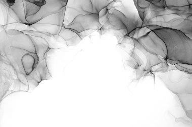 Soyut arkaplan için özgün tablodaki mermer mürekkep soyut sanat. Boyama, ombre alkol mürekkebinin pürüzsüz mermer arkaplan desenini yaratmak için yüksek kaliteli kağıt dokusuna boyanmış. .