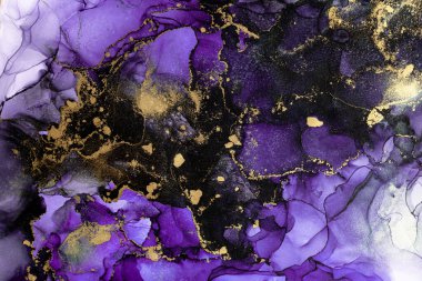 Soyut arkaplan için özgün tablodaki mermer mürekkep soyut sanat. Boyama, ombre alkol mürekkebinin pürüzsüz mermer arkaplan desenini yaratmak için yüksek kaliteli kağıt dokusuna boyanmış. .