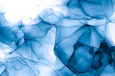 Soyut arkaplan için özgün tablodaki mermer mürekkep soyut sanat. Boyama, ombre alkol mürekkebinin pürüzsüz mermer arkaplan desenini yaratmak için yüksek kaliteli kağıt dokusuna boyanmış. .