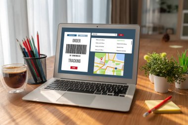Ürün nakliyesi ve teslimatı için e-ticaret ve mod çevrimiçi iş izleme sistemi
