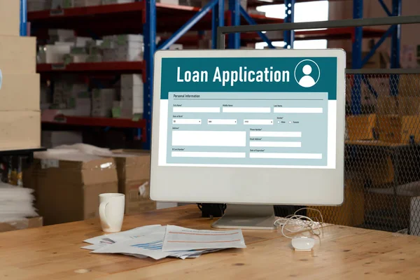 Online loan application form for modish digital information collection on the internet network