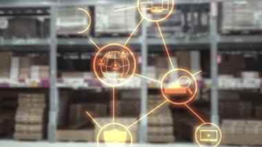 Omni channel technology of online retail business approach. Multichannel marketing on social media network offer service of internet payment channel, online retail shopping and omni digital app