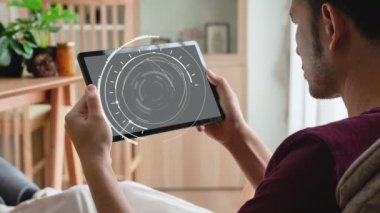 Omni channel technology of online retail business approach. Multichannel marketing on social media network offer service of internet payment channel, online retail shopping and omni digital app