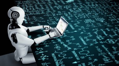 Ekip projesinin zaman çizelgesini gösteren bilgisayar ekranında, modern iş projesi yönetimi için proje planlama yazılımı