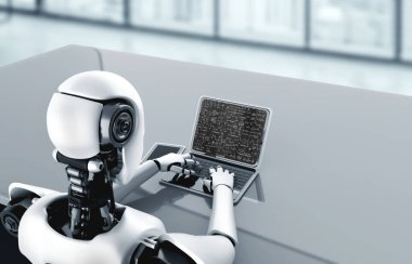 Bilgisayar ekranında bilim ve eğitim kavramını gösteren matematiksel denklemler ve modem formülü