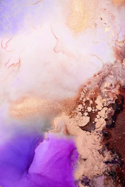 Soyut arkaplan için özgün tablodaki mermer mürekkep soyut sanat. Boyama, ombre alkol mürekkebinin pürüzsüz mermer arkaplan desenini yaratmak için yüksek kaliteli kağıt dokusuna boyanmış. .