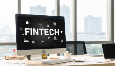 Pazarlama stratejisini analiz etmek için kullanılan Fintech finansal teknoloji yazılımı