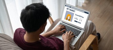 NFT pazarı dijital sanatçının çalışmalarını İnternet ağında satması için mod satış kanalı sağlıyor