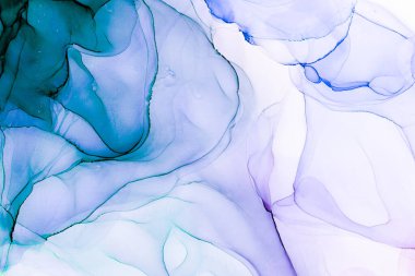 Soyut arkaplan için özgün tablodaki mermer mürekkep soyut sanat. Boyama, ombre alkol mürekkebinin pürüzsüz mermer arkaplan desenini yaratmak için yüksek kaliteli kağıt dokusuna boyanmış. .