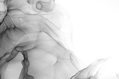 Soyut arkaplan için özgün tablodaki mermer mürekkep soyut sanat. Boyama, ombre alkol mürekkebinin pürüzsüz mermer arkaplan desenini yaratmak için yüksek kaliteli kağıt dokusuna boyanmış. .