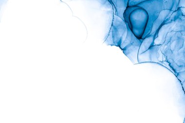 Soyut arkaplan için özgün tablodaki mermer mürekkep soyut sanat. Boyama, ombre alkol mürekkebinin pürüzsüz mermer arkaplan desenini yaratmak için yüksek kaliteli kağıt dokusuna boyanmış. .