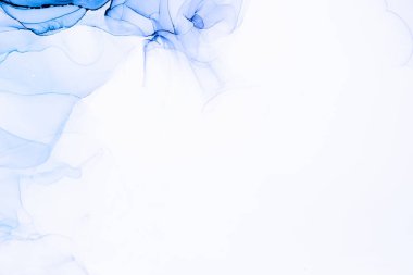 Soyut arkaplan için özgün tablodaki mermer mürekkep soyut sanat. Boyama, ombre alkol mürekkebinin pürüzsüz mermer arkaplan desenini yaratmak için yüksek kaliteli kağıt dokusuna boyanmış. .