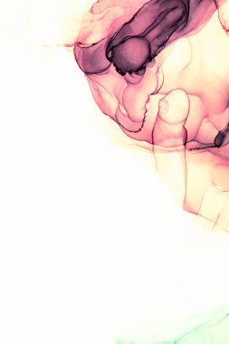 Soyut arkaplan için özgün tablodaki mermer mürekkep soyut sanat. Boyama, ombre alkol mürekkebinin pürüzsüz mermer arkaplan desenini yaratmak için yüksek kaliteli kağıt dokusuna boyanmış. .