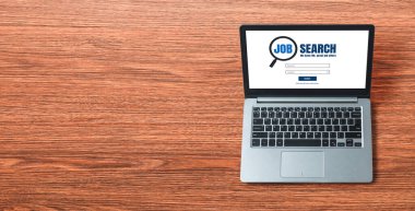 Çalışanların işe alım İnternet ağındaki iş fırsatlarını araması için mod web sitesinde online iş araması