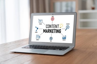 Mod çevrimiçi iş ve e-ticaret pazarlama stratejisi için içerik pazarlaması