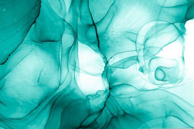 Soyut arkaplan için özgün tablodaki mermer mürekkep soyut sanat. Boyama, ombre alkol mürekkebinin pürüzsüz mermer arkaplan desenini yaratmak için yüksek kaliteli kağıt dokusuna boyanmış. .