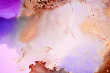 Soyut arkaplan için özgün tablodaki mermer mürekkep soyut sanat. Boyama, ombre alkol mürekkebinin pürüzsüz mermer arkaplan desenini yaratmak için yüksek kaliteli kağıt dokusuna boyanmış. .