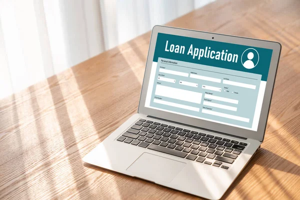 Online loan application form for modish digital information collection on the internet network