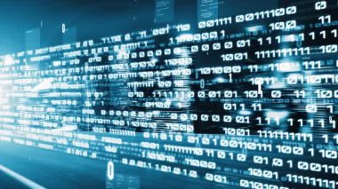 Yazılım geliştirme, uygulama programlama kodu ve gizli bilgisayar kodlaması. Yeni bilgi çağındaki küresel eğilimleri değiştiren akıllı dijital dönüşüm ve teknoloji bozulması kavramı .