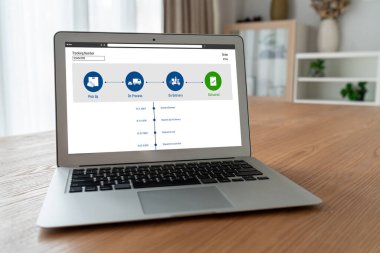 Ürün nakliyesi ve teslimatı için e-ticaret ve mod çevrimiçi iş izleme sistemi