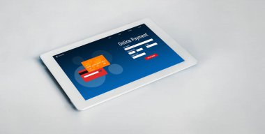 İnternet üzerinden modem para transferi için çevrimiçi ödeme platformu