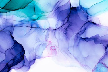 Soyut arkaplan için özgün tablodaki mermer mürekkep soyut sanat. Boyama, ombre alkol mürekkebinin pürüzsüz mermer arkaplan desenini yaratmak için yüksek kaliteli kağıt dokusuna boyanmış. .