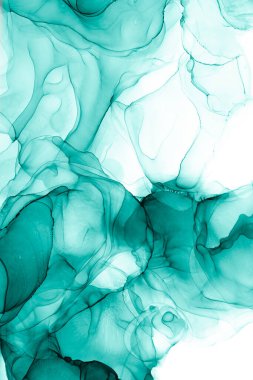 Soyut arkaplan için özgün tablodaki mermer mürekkep soyut sanat. Boyama, ombre alkol mürekkebinin pürüzsüz mermer arkaplan desenini yaratmak için yüksek kaliteli kağıt dokusuna boyanmış. .