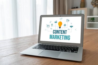 Mod çevrimiçi iş ve e-ticaret pazarlama stratejisi için içerik pazarlaması