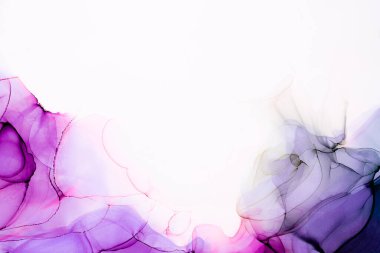 Soyut arkaplan için özgün tablodaki mermer mürekkep soyut sanat. Boyama, ombre alkol mürekkebinin pürüzsüz mermer arkaplan desenini yaratmak için yüksek kaliteli kağıt dokusuna boyanmış. .