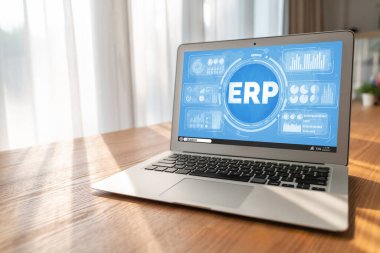 Pazarlama stratejisini planlamak için modern iş için ERP girişimi kaynak planlama yazılımı