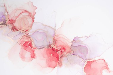 Marble ink abstract art from meticulous original painting abstract background . Painting was painted on high quality paper texture to create smooth marble background pattern of ombre alcohol ink .