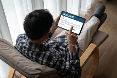 İnternet ağındaki mod dijital bilgi toplama için çevrimiçi anket formu