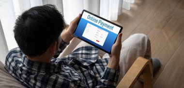 İnternet üzerinden modem para transferi için çevrimiçi ödeme platformu