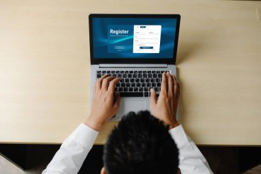 İnternet sitesinde mod form doldurmak için çevrimiçi kayıt formu