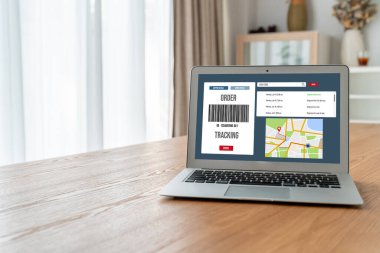Ürün nakliyesi ve teslimatı için e-ticaret ve mod çevrimiçi iş izleme sistemi