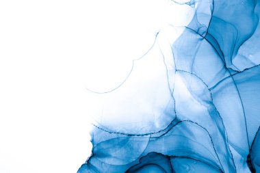 Soyut arkaplan için özgün tablodaki mermer mürekkep soyut sanat. Boyama, ombre alkol mürekkebinin pürüzsüz mermer arkaplan desenini yaratmak için yüksek kaliteli kağıt dokusuna boyanmış. .