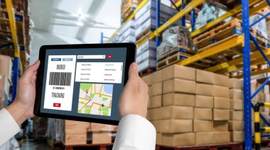 Ürün nakliyesi ve teslimatı için e-ticaret ve mod çevrimiçi iş izleme sistemi