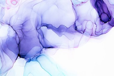 Soyut arkaplan için özgün tablodaki mermer mürekkep soyut sanat. Boyama, ombre alkol mürekkebinin pürüzsüz mermer arkaplan desenini yaratmak için yüksek kaliteli kağıt dokusuna boyanmış. .