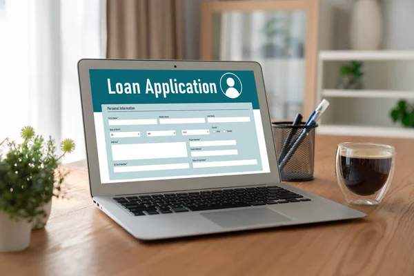 Online loan application form for modish digital information collection on the internet network