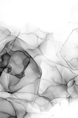 Soyut arkaplan için özgün tablodaki mermer mürekkep soyut sanat. Boyama, ombre alkol mürekkebinin pürüzsüz mermer arkaplan desenini yaratmak için yüksek kaliteli kağıt dokusuna boyanmış. .