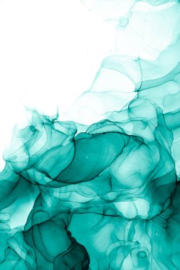 Soyut arkaplan için özgün tablodaki mermer mürekkep soyut sanat. Boyama, ombre alkol mürekkebinin pürüzsüz mermer arkaplan desenini yaratmak için yüksek kaliteli kağıt dokusuna boyanmış. .