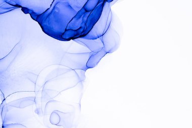 Soyut arkaplan için özgün tablodaki mermer mürekkep soyut sanat. Boyama, ombre alkol mürekkebinin pürüzsüz mermer arkaplan desenini yaratmak için yüksek kaliteli kağıt dokusuna boyanmış. .