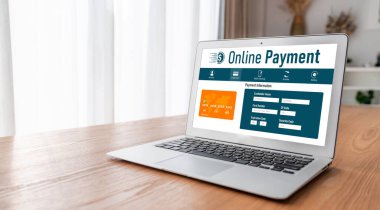 İnternet üzerinden modem para transferi için çevrimiçi ödeme platformu